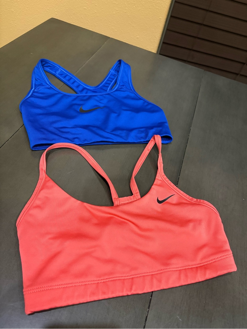 Nike XS/S - Women's Sports Bras in Blue and Coral